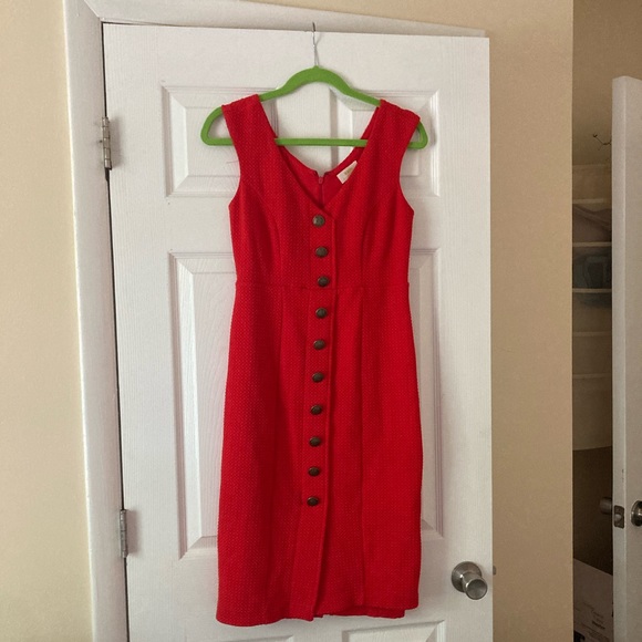 Maeve Anthropologie Size Small Dress (Red/Orange) - Picture 2 of 8